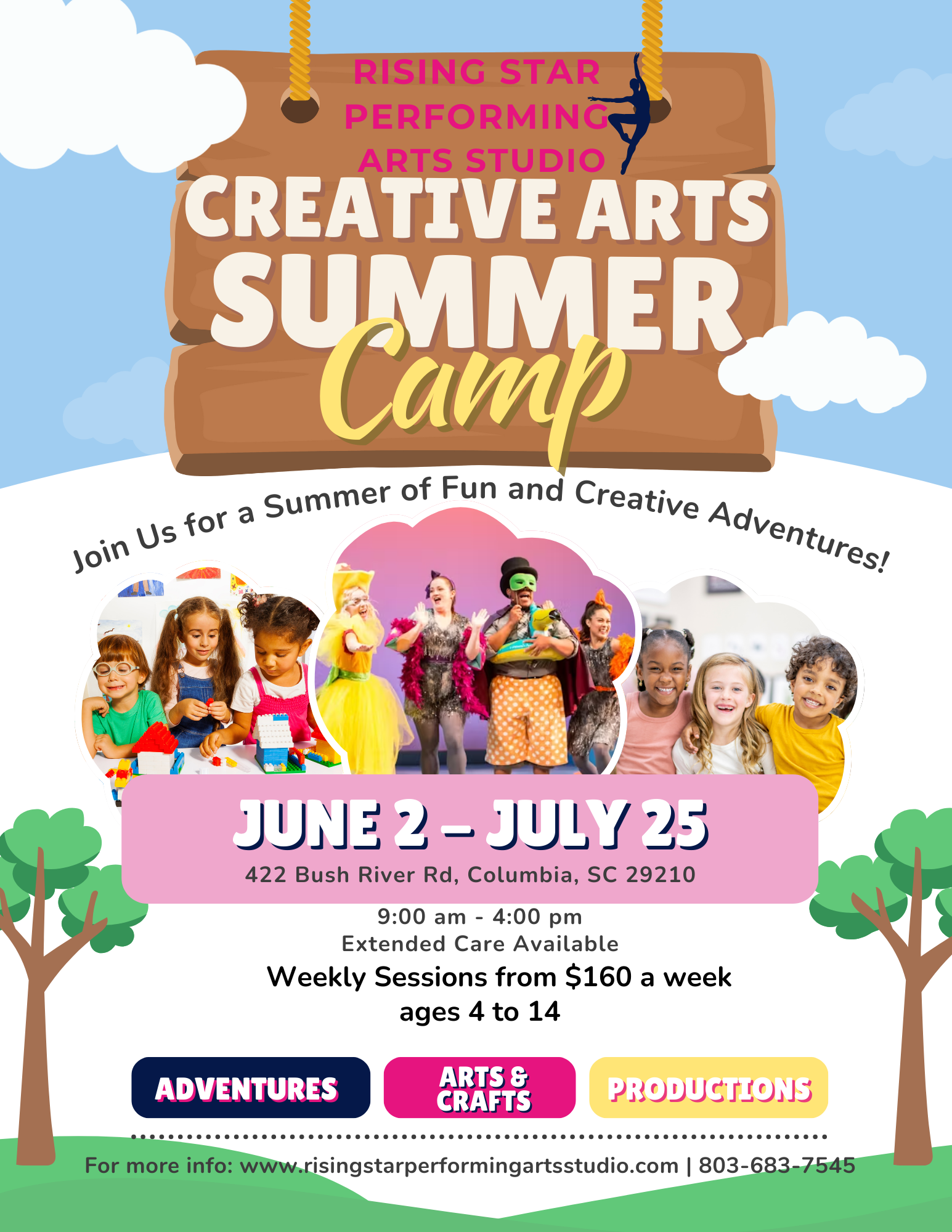 Rising Star Performing Arts Studio Unleash your child's passion for